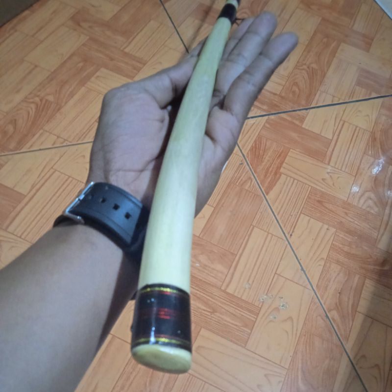 joran besutan gagang kayu kemuning 130cm full fuji