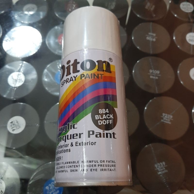 PILOK HITAM DOF / PILOK BLACK DOFF 884 DITON 300ML