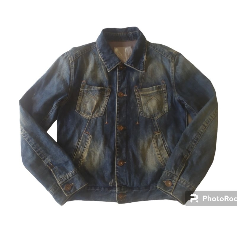 jaket trucker jeans Nix