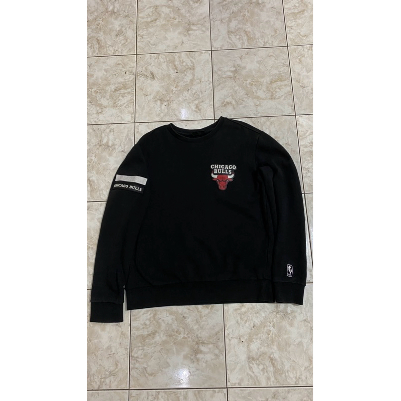 crewneck chicago bulls bordir