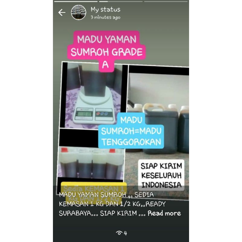 

MADU YAMAN SUMROH 1 KG
