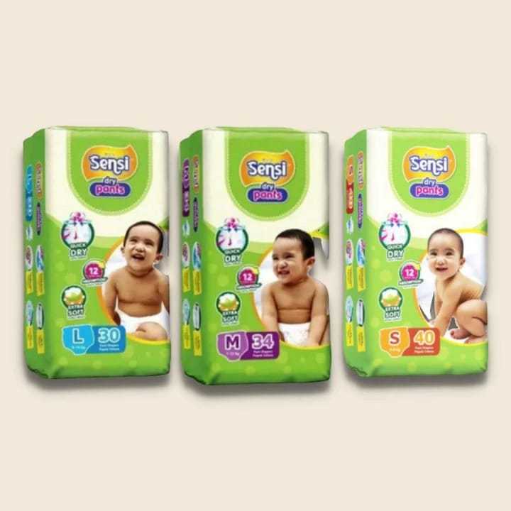 Sensi Dry Pants Popok Celana Sensi S40/M34/L30 / Popok Murah / Pampers Murah