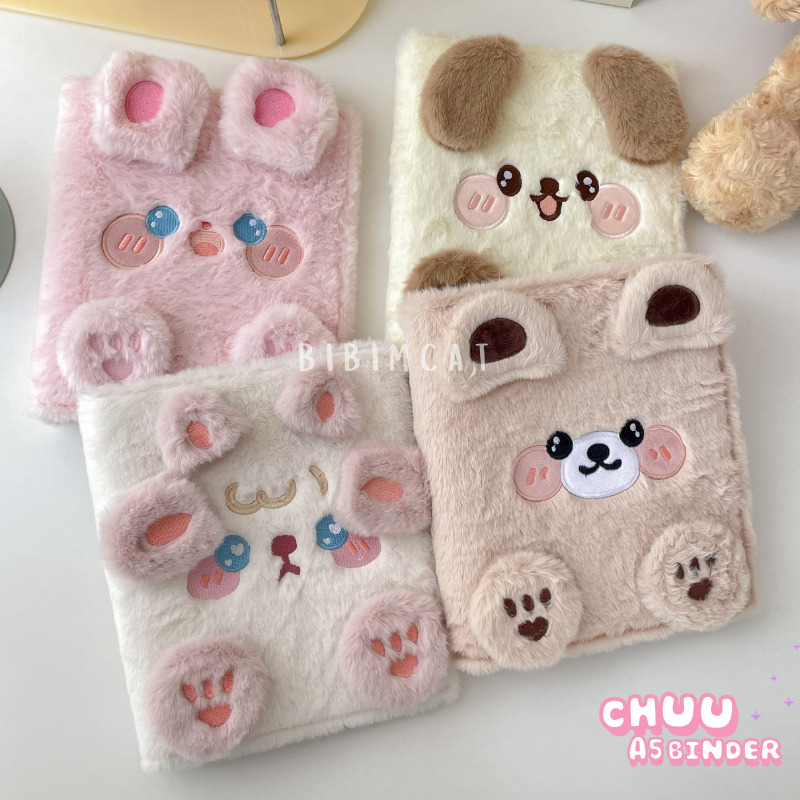 ND3 (A5 Size) Chuu Binder Photocard Album / PC Binder Fluffy Boneka