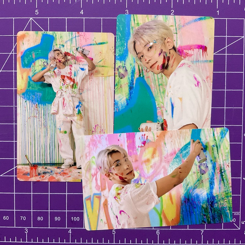 SEVENTEEN WONWOO face the sun carat version photocard