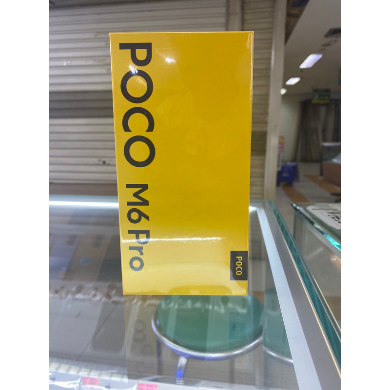 poco M6 pro ram 8gb/256gb baru segel garansi resmi