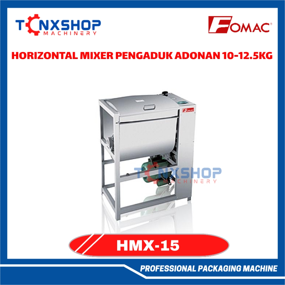 Mesin Pengaduk Adonan Mie / Horizontal Dough Mixer HMX-15 FOMAC