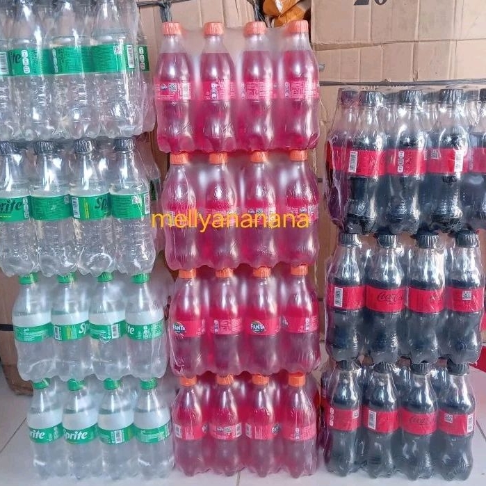 

Coca cola Sprite Fanta botol kecil 250ml 1dus 12 botol