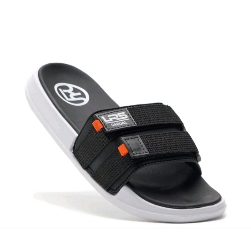 DEFA.FOOFWEAR sendal pria slip on sendal pria anti slip senal pria ringan webing bahan puma terbaru