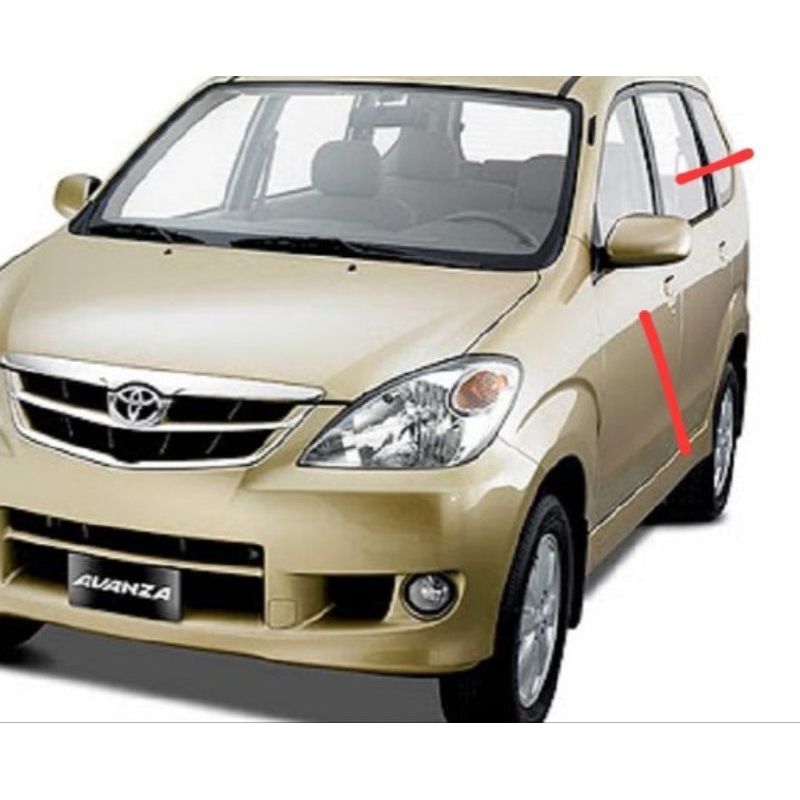 Pelipit Kaca Karet Kaca Avanza Xenia Lama BZ011-68160-68210-BZ011-68180-BZ011