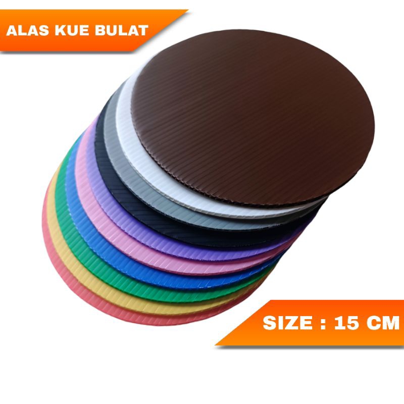 Alas Kue Bulat Diameter 15cm Cake Board Cake Base Baking Tray 15 cm