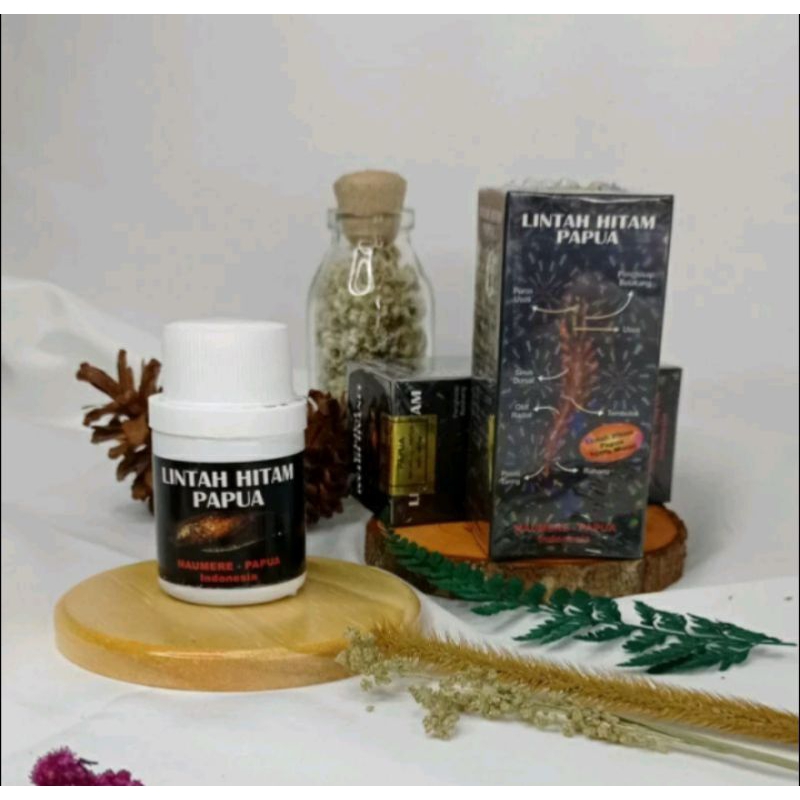 Minyak Lintah Papua 100% Original isi 60ml Hitam Pembesar Penisnis Premium