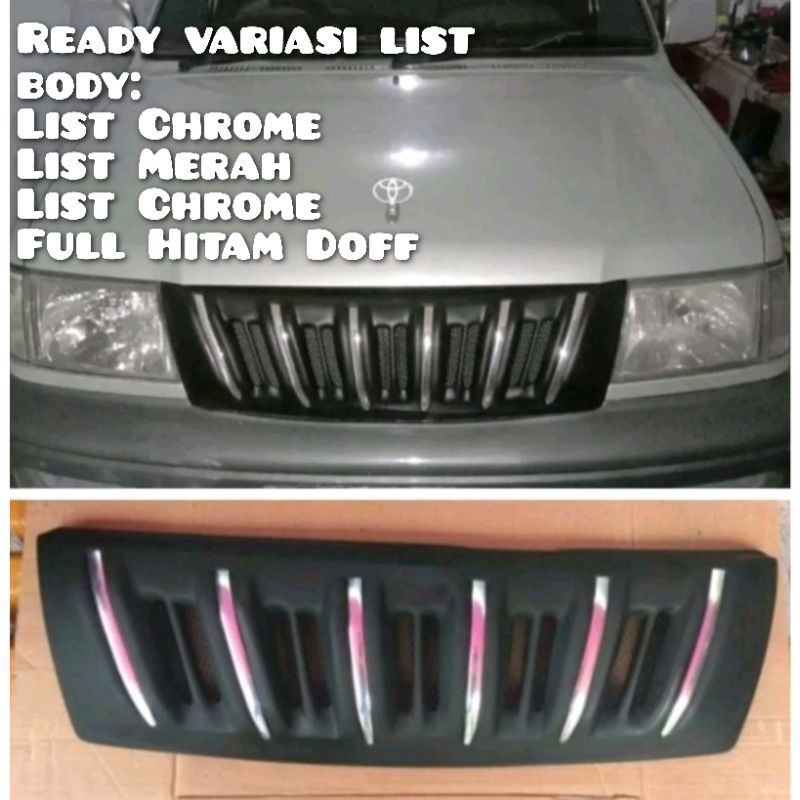Gril Apolo Kijang Krista tahun 2000 2001 2002 terbaru | Grill Kijang Krista model Apollo Prado