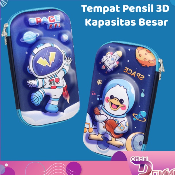 

MEGA SALE DOMMO D6135 Kotak Pensil Kotak Pencil Anak Tempat Pensil Anak Gambar 3D Waterproof Kotak Tempat Alat Tulis