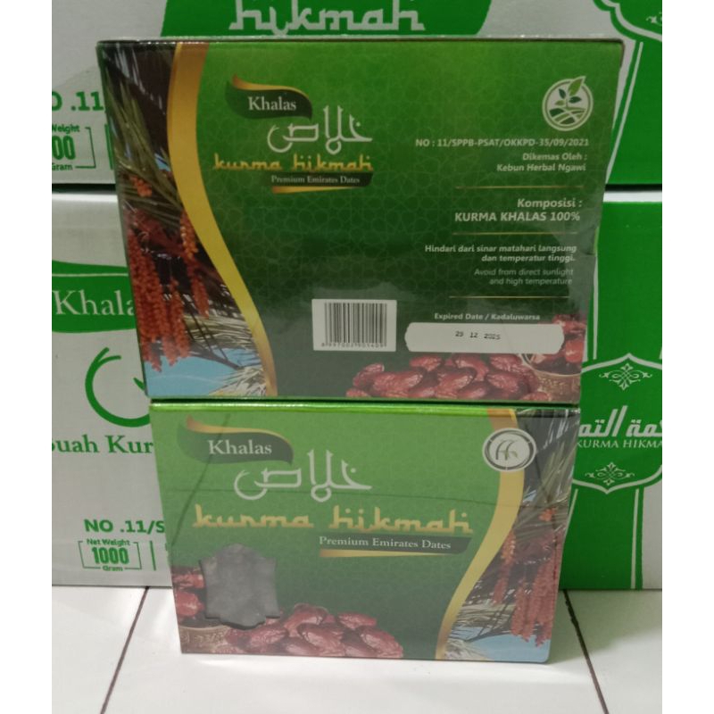 

Korma kalas hikmah 1000 gr