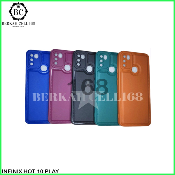 SOFTCASE INFINIX HOT 10 / HOT 10S / HOT 10 PLAY CASE LEATHER PRO SOFTCASE NEW-BERKAHCELL