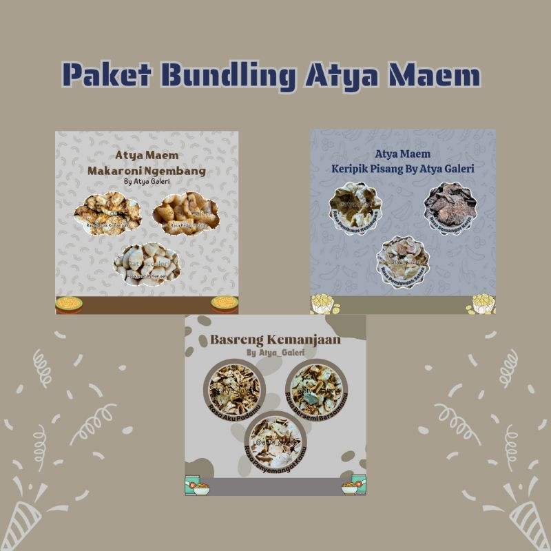 

Paket Bundling Atya Maem By Atya Galeri Viral Trend Kekinian