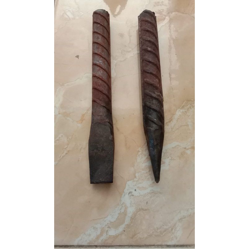 betel/pahat beton besi ulir sepuhan