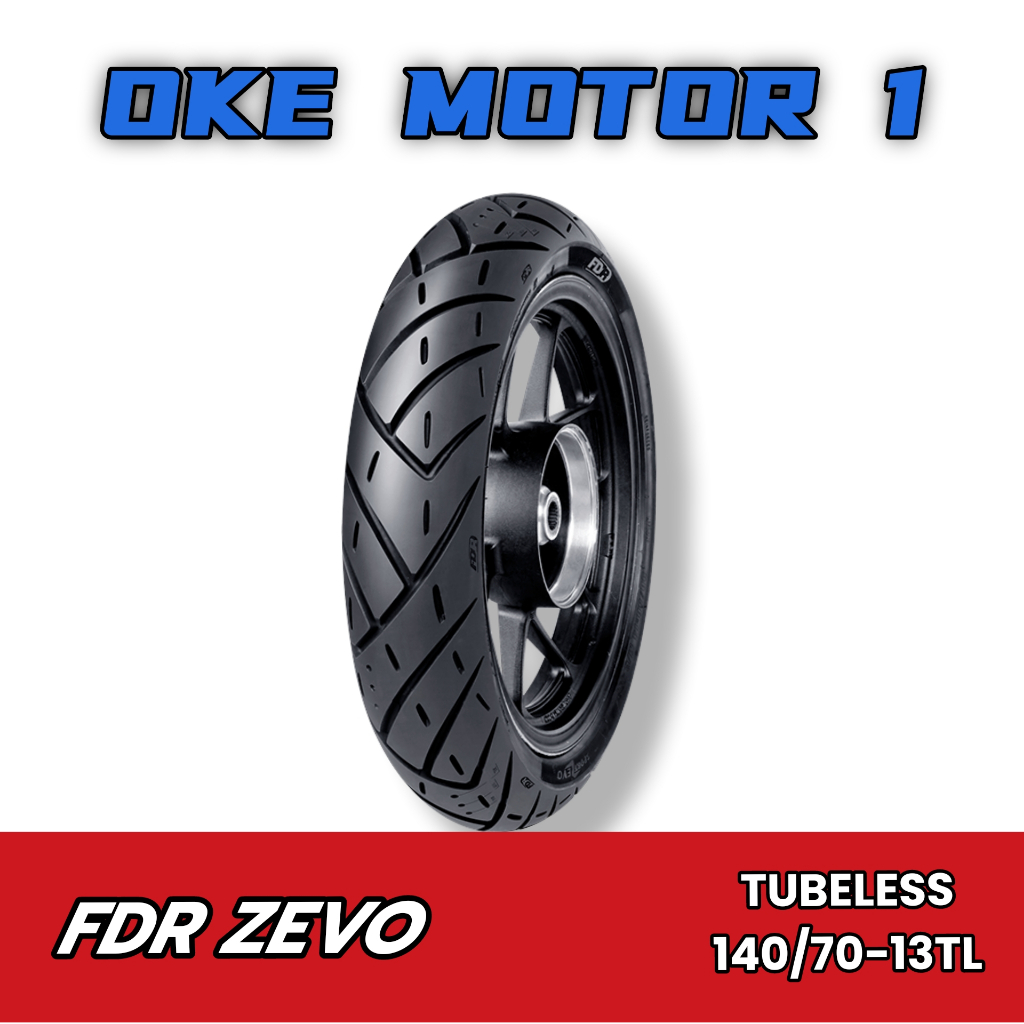 ban luar motor FDR  ZEVO 140/60-13 TUBELESS