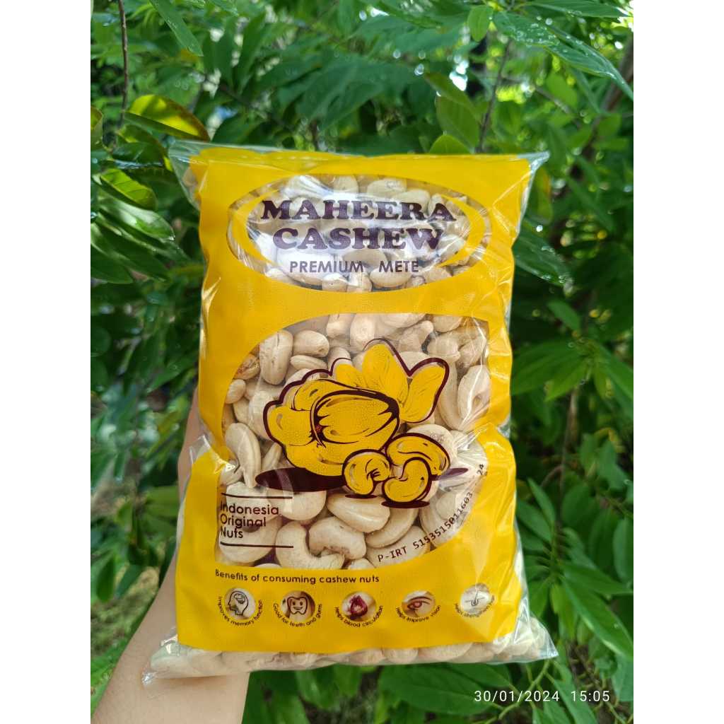

Kacang Mente UTUH Mede Mete Murah Mentah 500 gram Premium