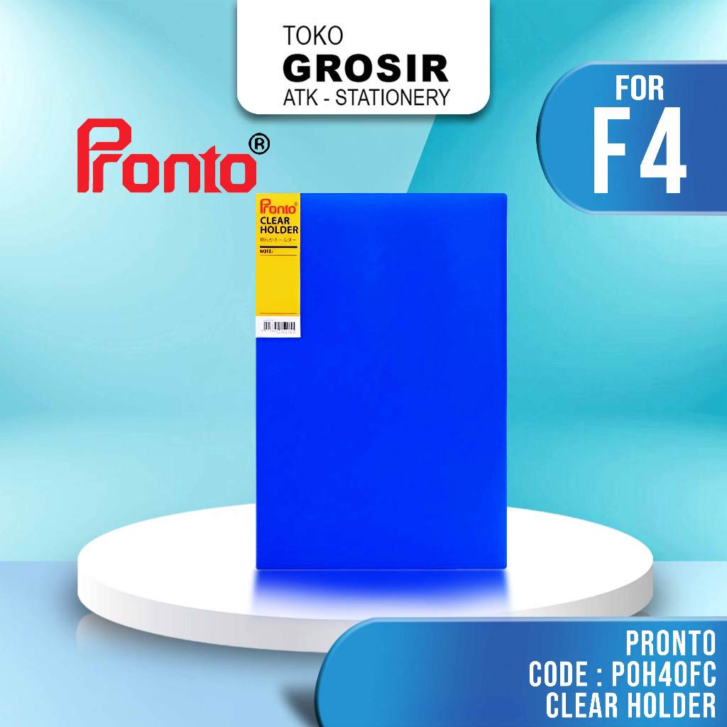 

Pronto Map Clear Holder F4 (Isi 40 Lembar)