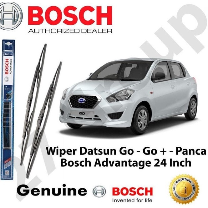 INd Wiper Blade Datsun Go  Datsun Go Panca BOSCH Advantage 24 ORIGINAL