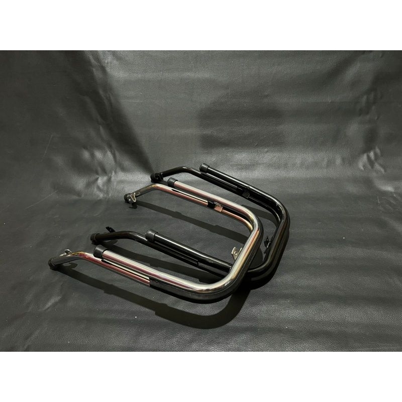 Bemper depan spakbor vespa px ps ekslusif excel model original lawasan crome blackcoating detail kar