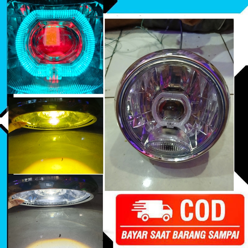 Lampu Motor Vixion Old Ala ala Biled
