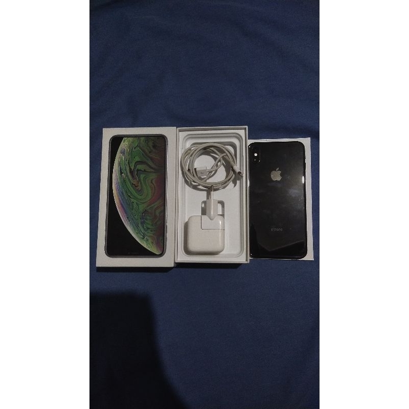 iphone xs max 64gb second ex inter all provider norma mulus murah