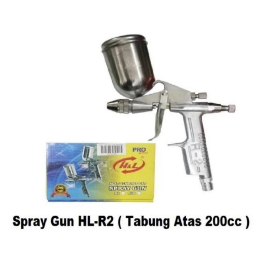 Spray Gun Cat Tabung Atas 200cc HNL - HL PRO R2