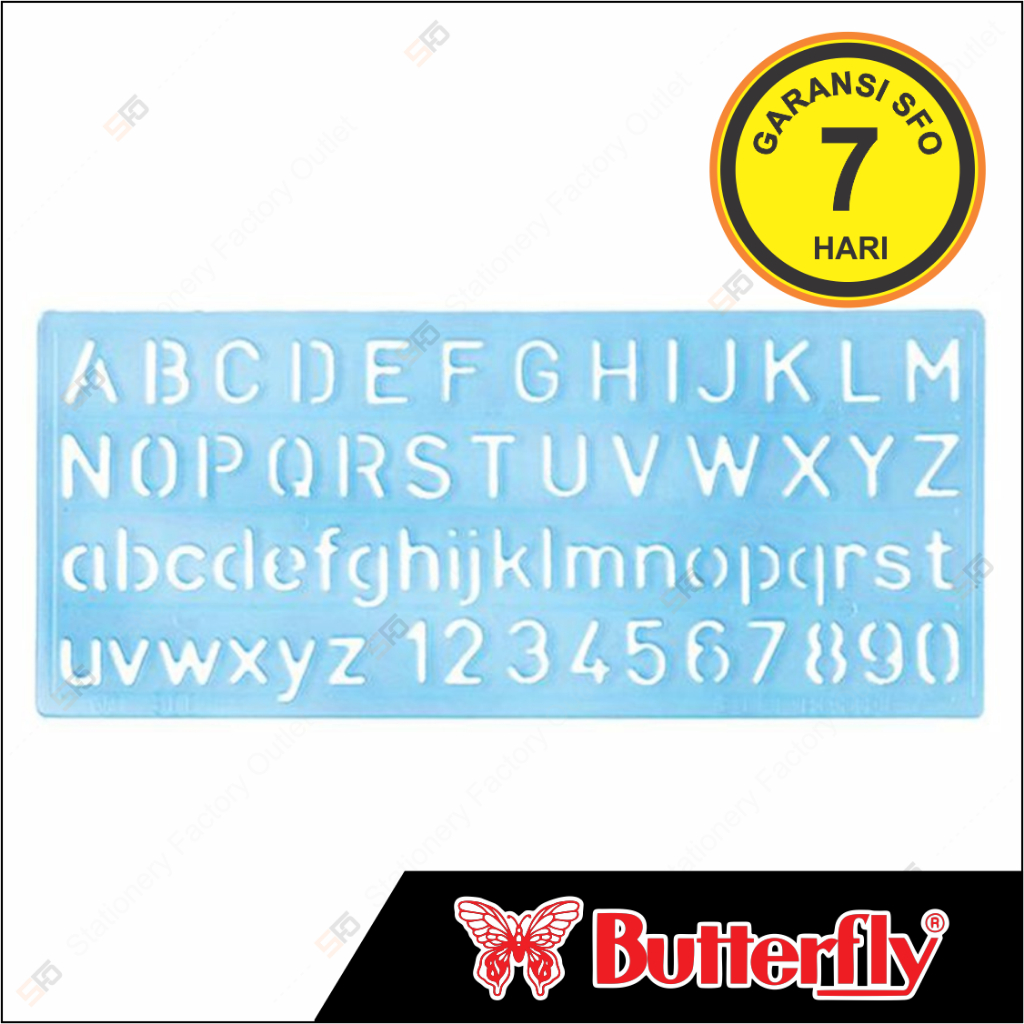

Penggaris Mal Butterfly HA 270