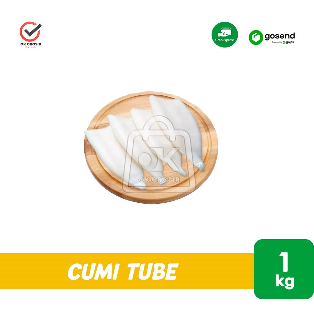 

Cumi Tube Import / Squid Tube 1Kg (KHUSUS INSTANT)