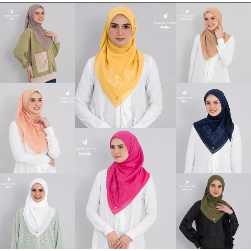 HIJAB DEENAY AZZEZA SERIES TERBARU. DEENAY AZZEZA TERBARU ORIGINAL. HIJAB DEENAY ORIGINAL