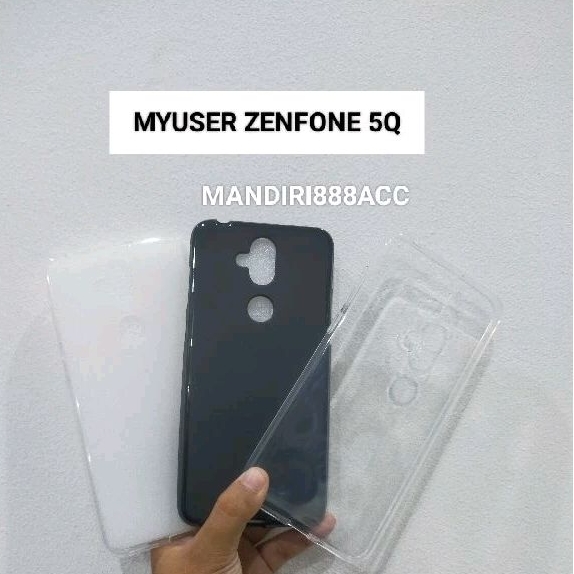CASE ASUS ZENFONE 5Q 5 LITE ZC600KL SOFTCASE SILIKON MYUSER NEWGENE CASING