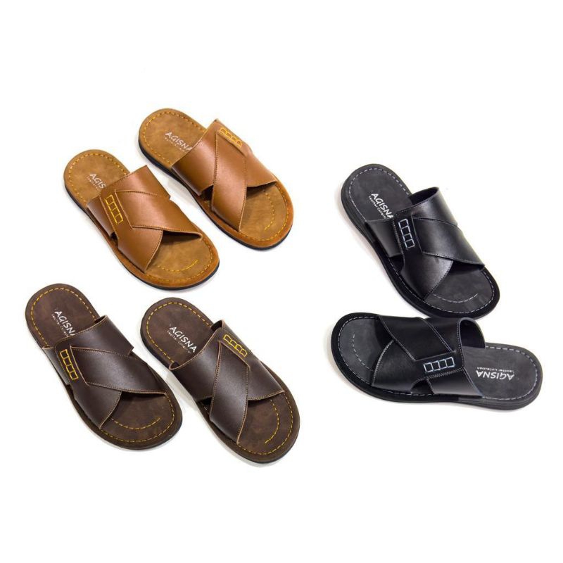 sandal kulit pria/sandal kulit sapi asli/sandal kulit Garut.