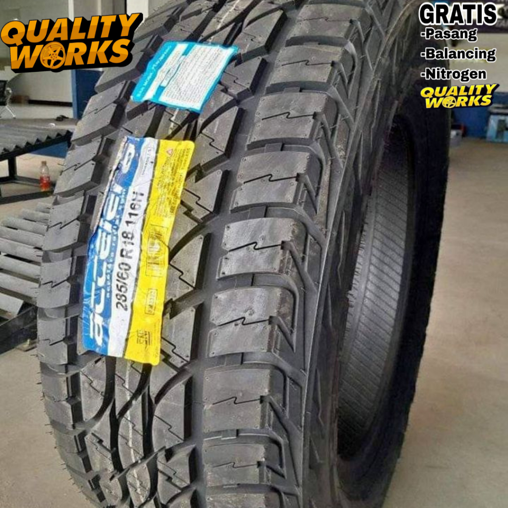 Ban mobil Racing Ring 18 pajero ukuran 285/60 R18 - 285 60 R18 Accelera AT