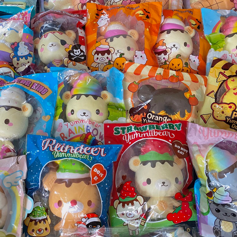 PART 2 Flash Sale Squishy Ibloom Poli Yummiibear deffect sale mainan anak