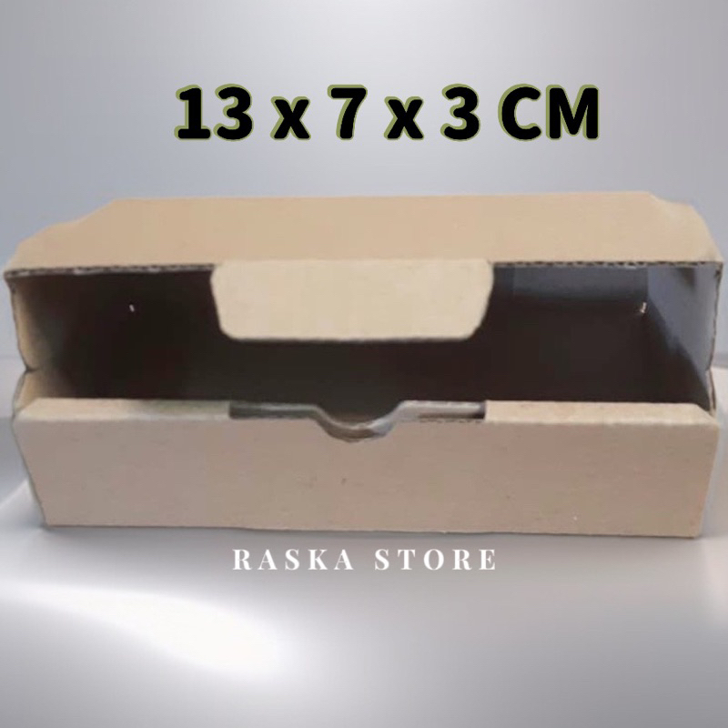 

Kardus box UK 13x7x3 Cm Model diecut Kotak