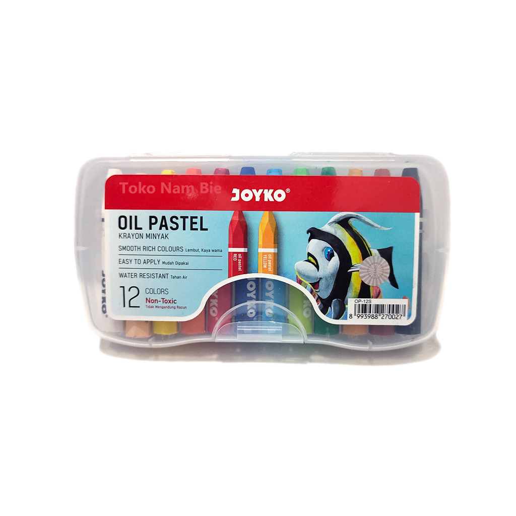 

[hertiastore] Crayon Joyko / Krayon Oil Pastel 12 Warna