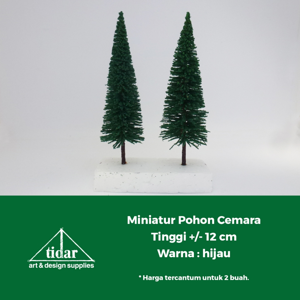

[MR] MH - Miniatur Pohon Cemara 12 cm - Maket Tanaman Pinus