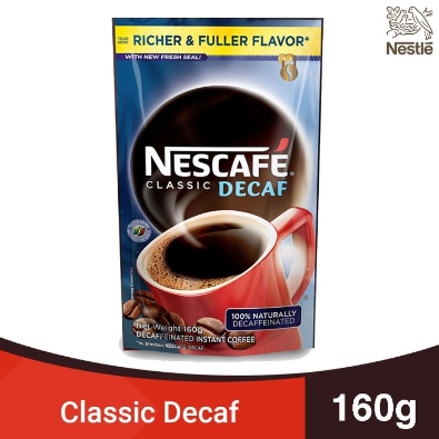 

Nescafe Decaf Coffee Kopi Hitam Tanpa Kafein Asli Nestle Halal Filipina 80g 160g