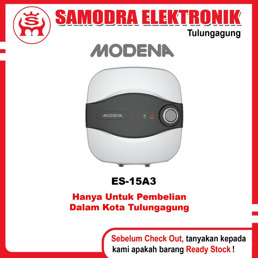Water Heater MODENA ES-15A3 | Pemanas Air Modena