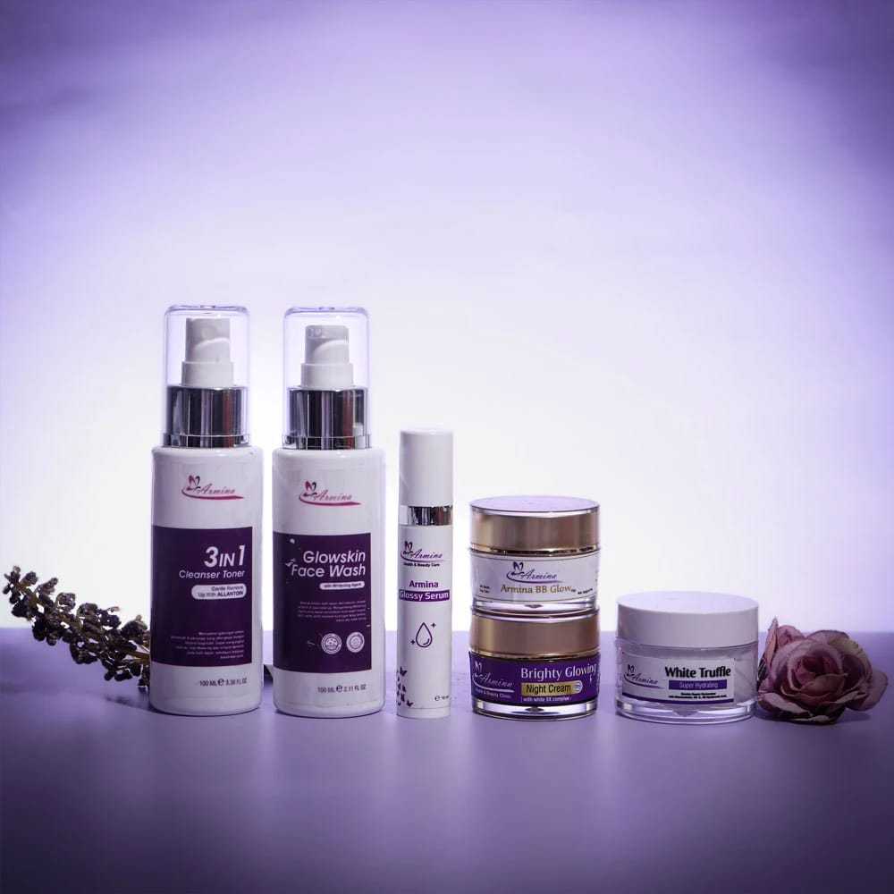 ARMINA - Paket Skincare GOLD ( Whitening/Acne) BPOM