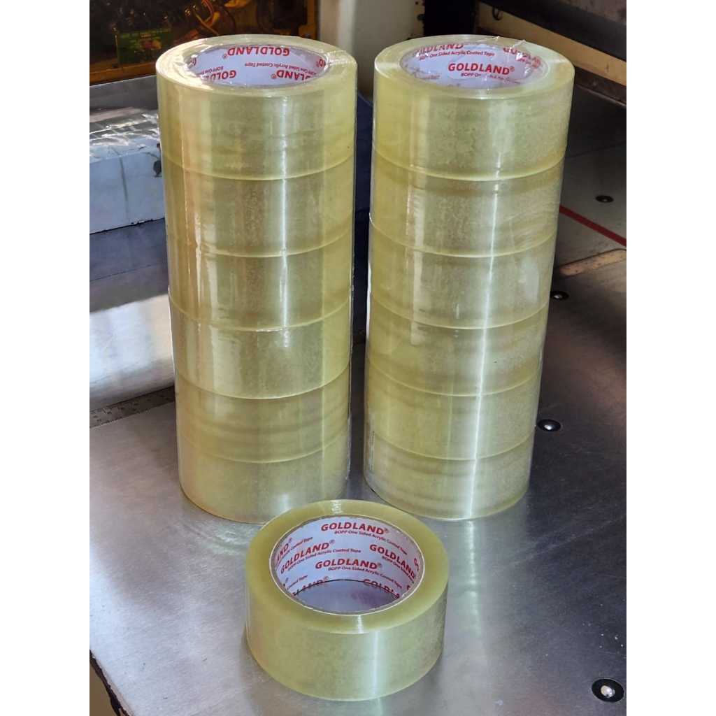 

LAKBAN 100 YARD FULL (GOJEK GRAB ONLY) - Bening 1 DUS ISI 72 ROLL