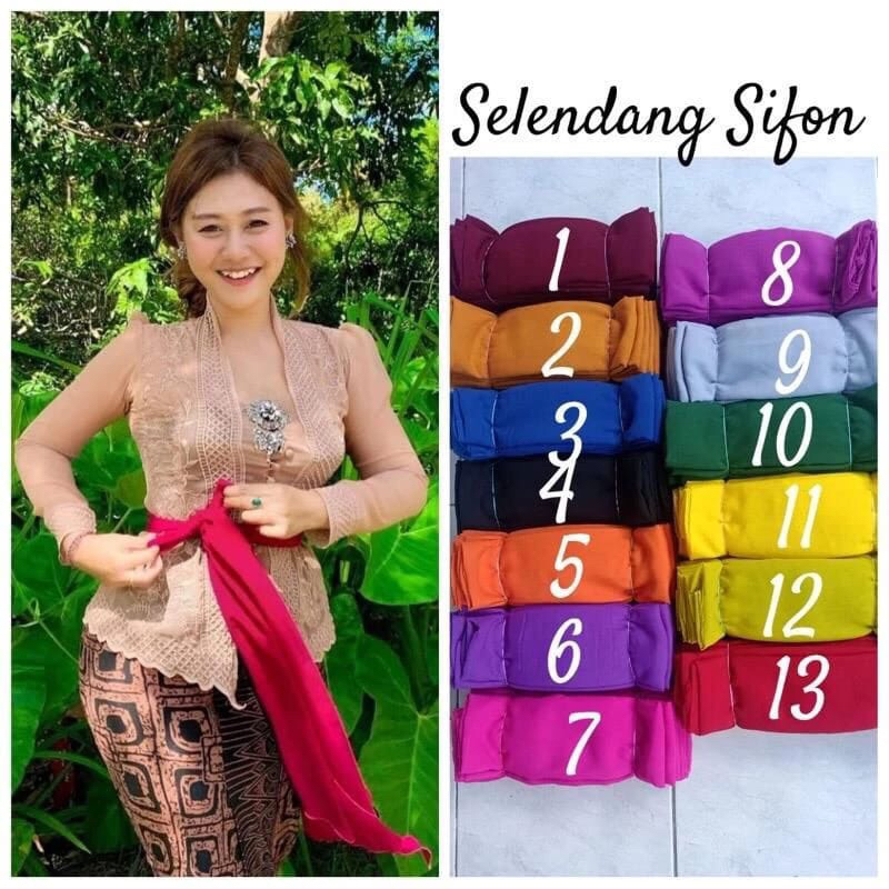 Selendang sifon/selendang