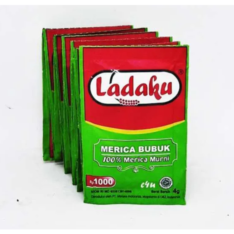 

Ladaku Merica Bubuk 1000. 1 Dus (8 Pak)