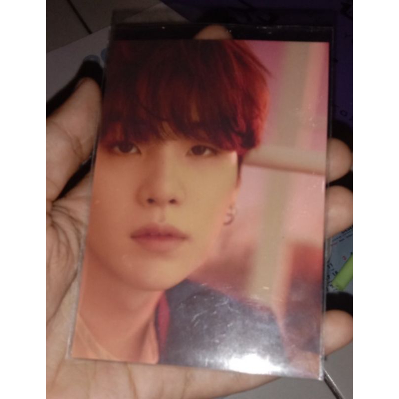 sharing photocard MPC YOONGI HYBE INSIGHT