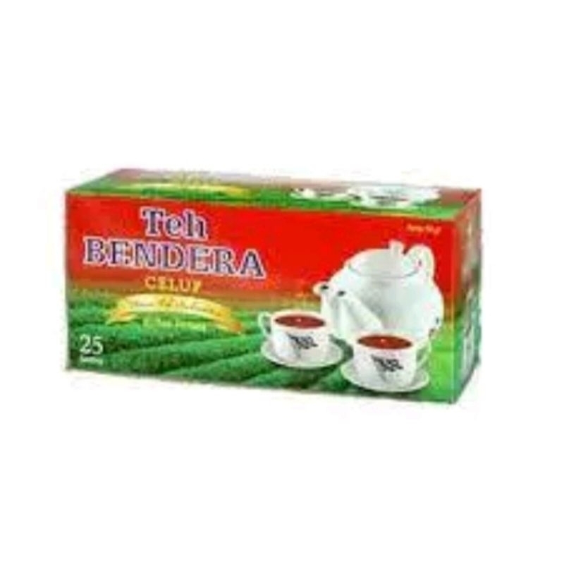 

teh celup bendera box 25x1.85gr