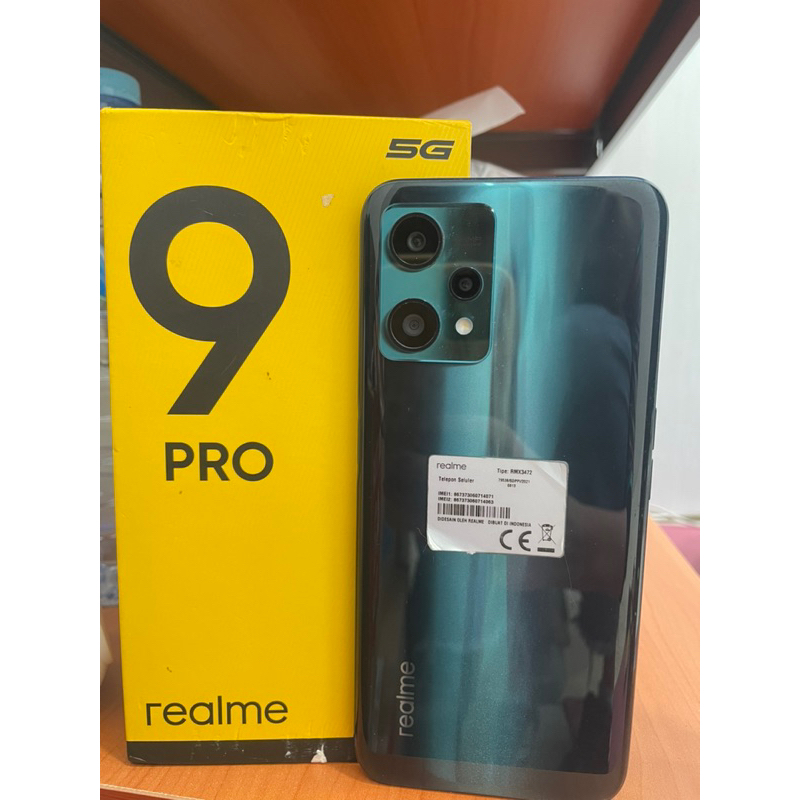 REALME 9 PRO 5g 6/128FULLSET SECOND