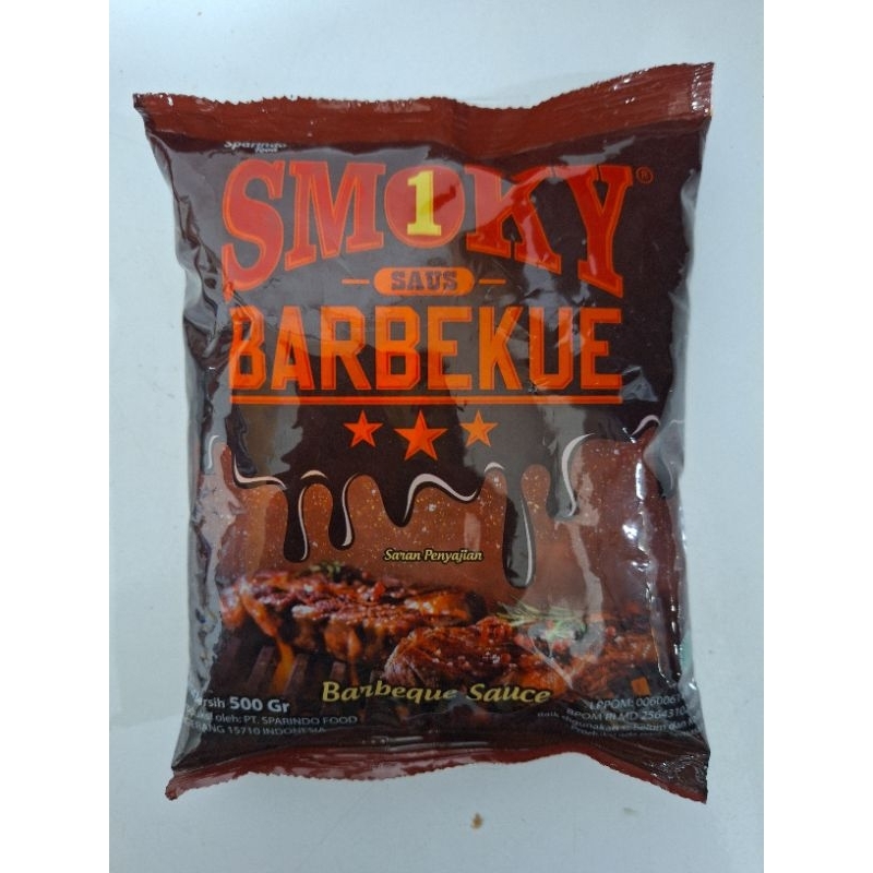 

SMOKY SAUS BARBEQUE/BBQ 500gr