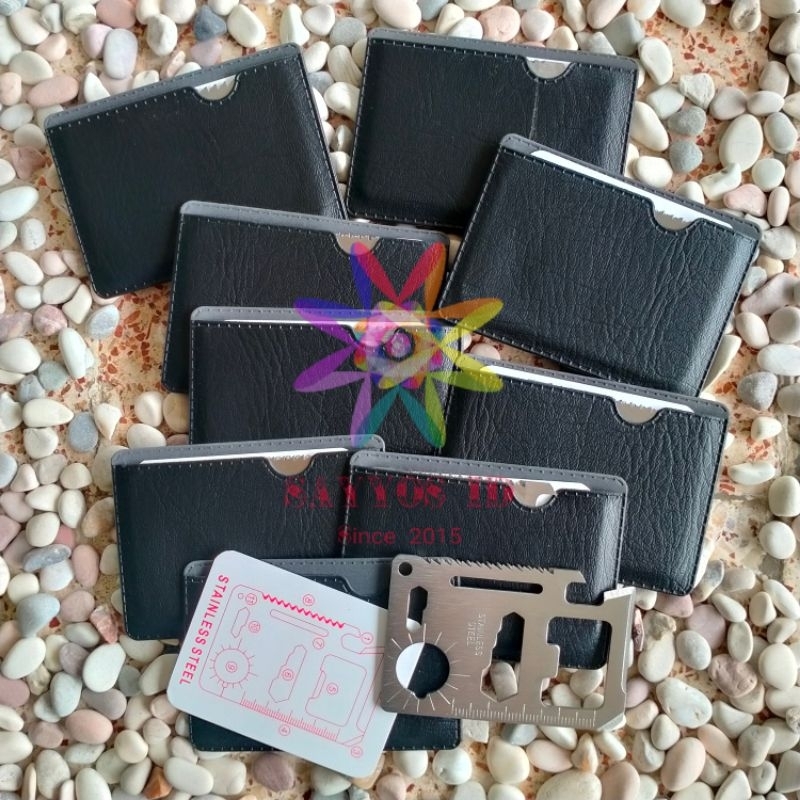 Pocket Tool Multifungsi Outdoor Survival Tool Gantungan Kunci / 11 In 1 Pocket Multifungsi Outdoor